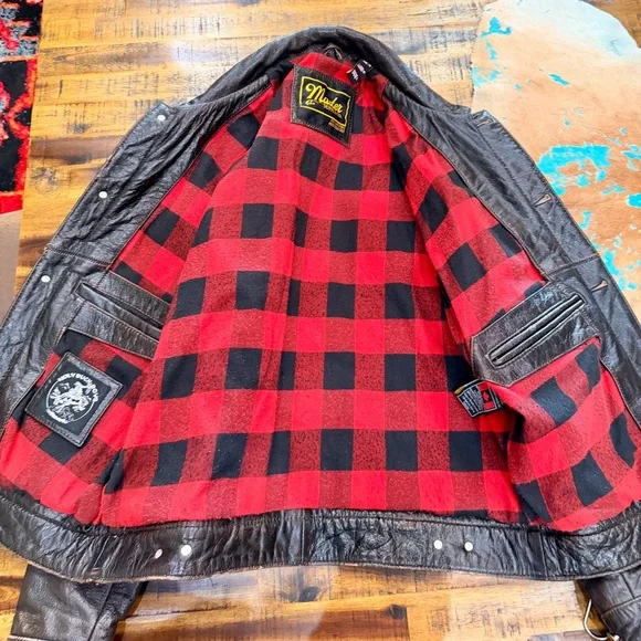 Master Supply Brown Leather Jacket - Excellent Patina